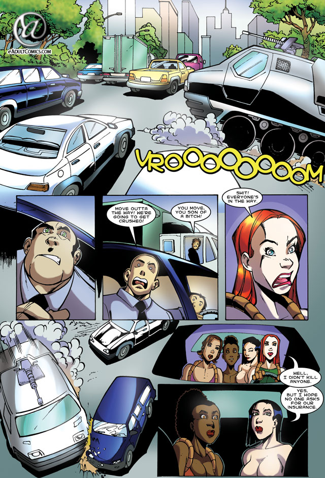 Night Shift Patrol #2 Adult Comics 003
