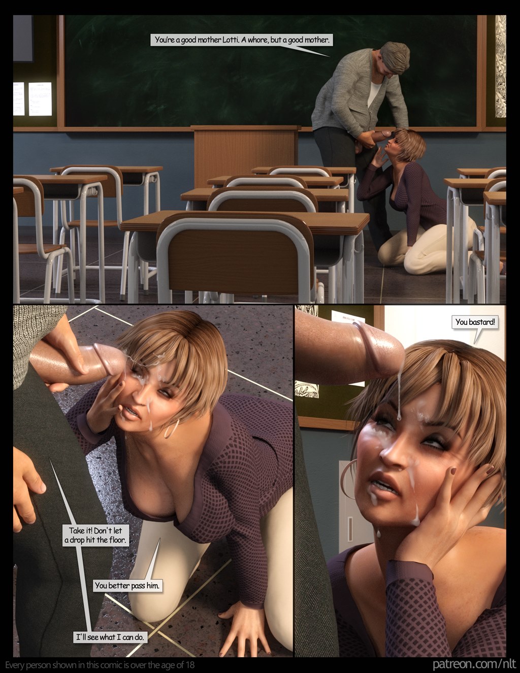 NLT Media – For My Son 3D Porn Comics 006
