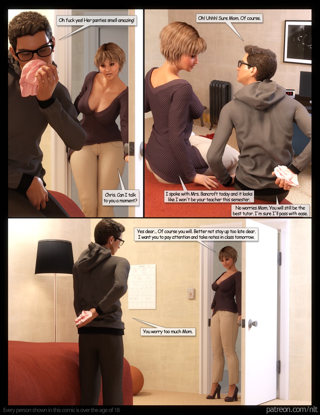 NLT Media – For My Son 3D Porn Comics 007