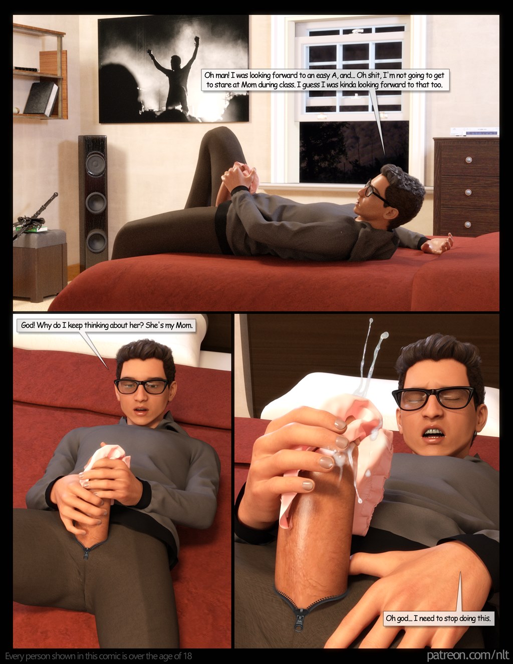 NLT Media – For My Son 3D Porn Comics 008