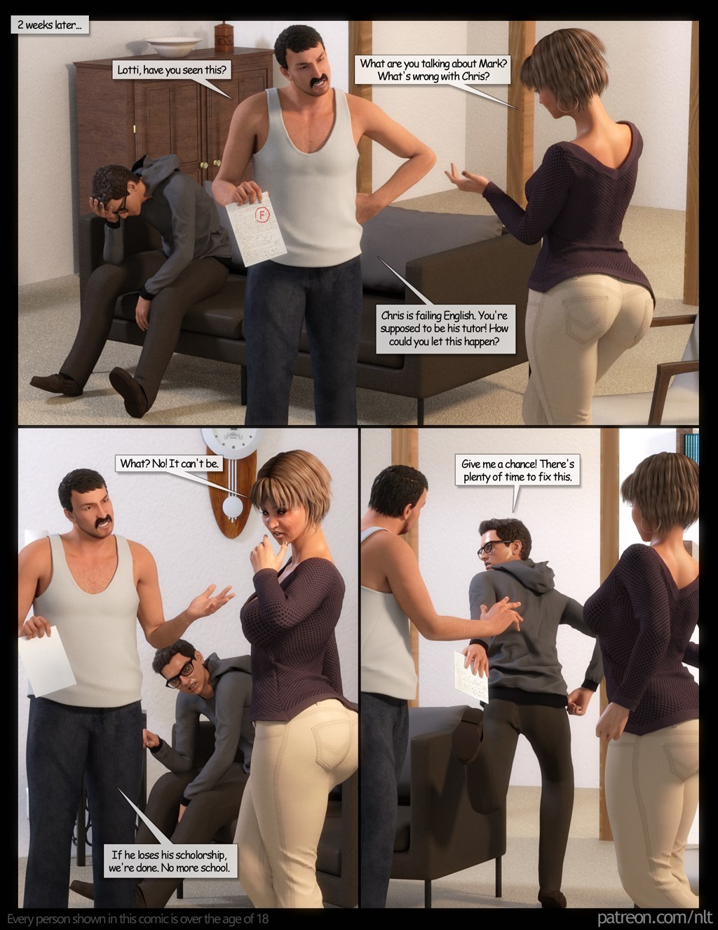 NLT Media – For My Son 3D Porn Comics 009