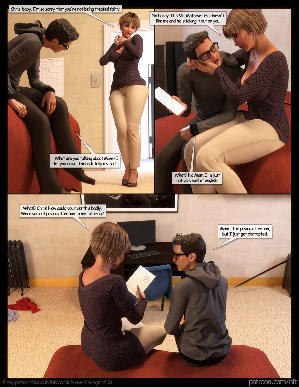 NLT Media – For My Son 3D Porn Comics 011