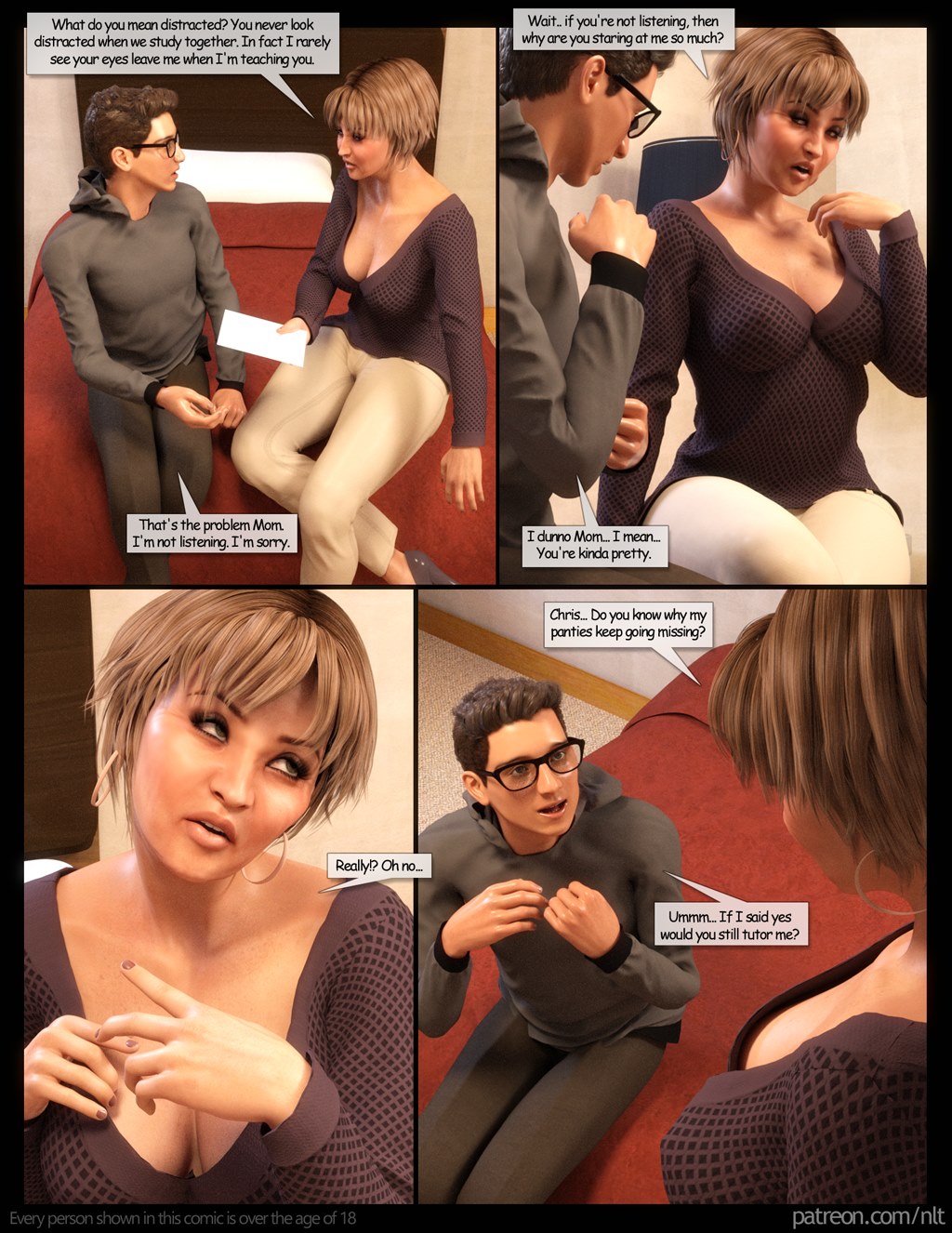 NLT Media – For My Son 3D Porn Comics 012