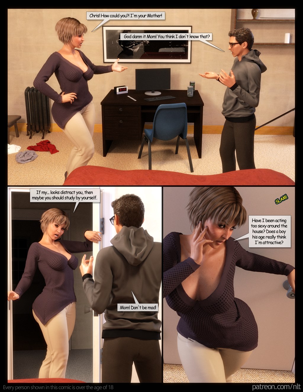 NLT Media – For My Son 3D Porn Comics 013