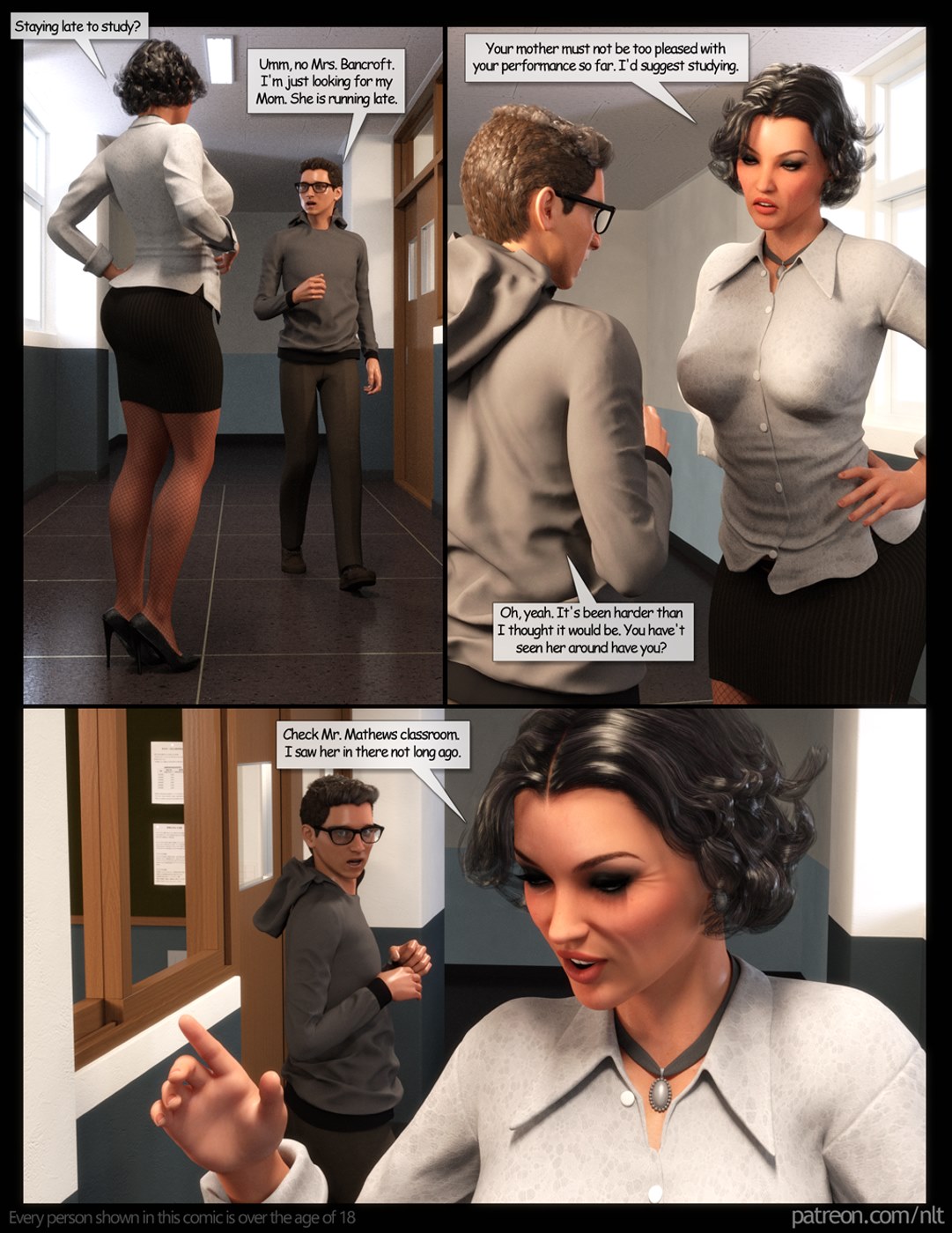 NLT Media – For My Son 3D Porn Comics 015