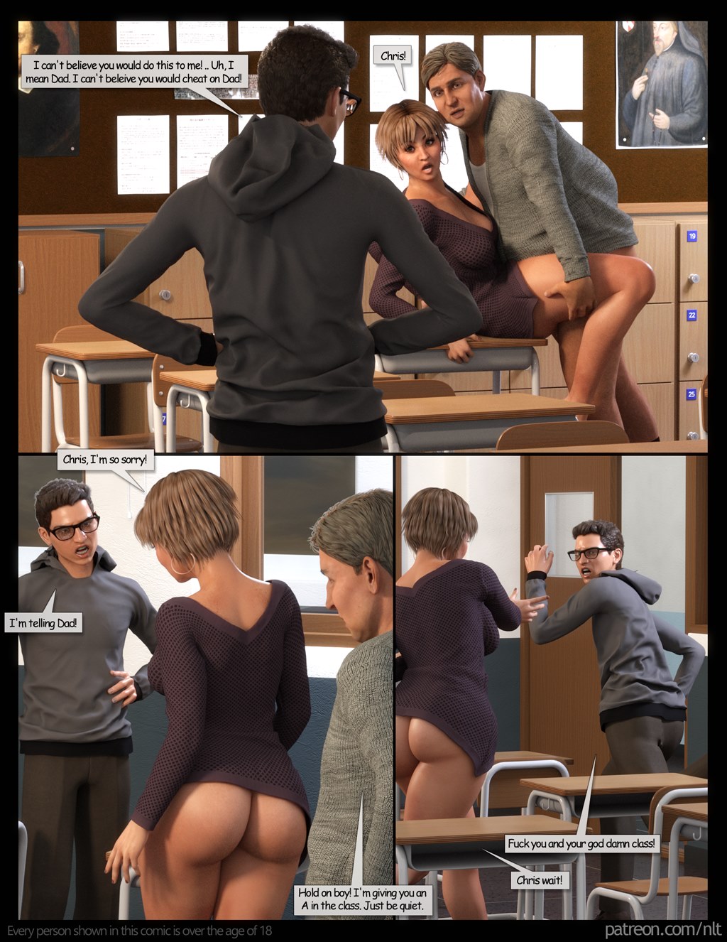 NLT Media – For My Son 3D Porn Comics 018