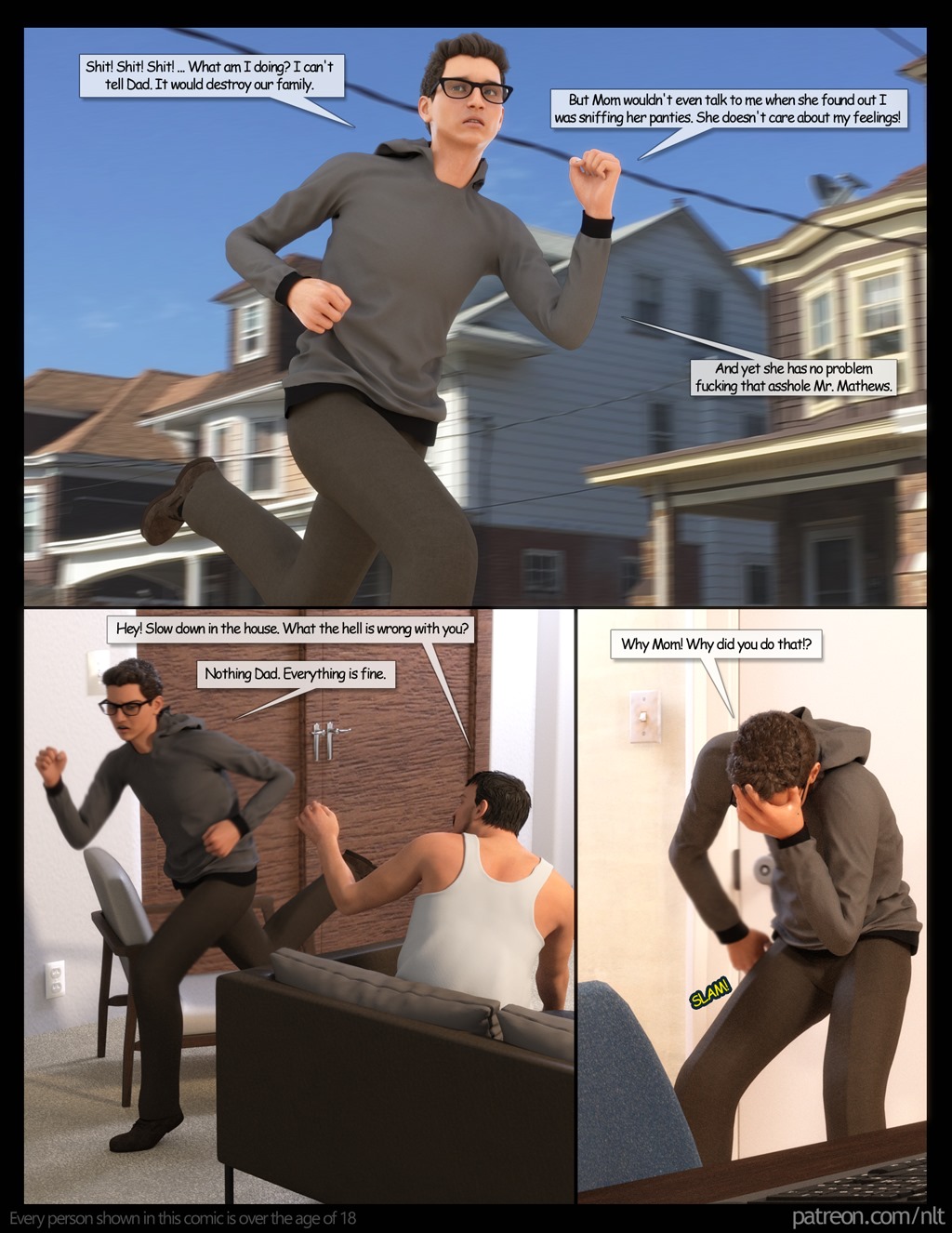 NLT Media – For My Son 3D Porn Comics 019