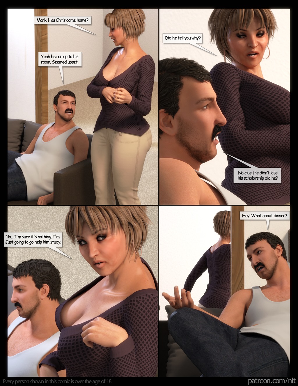 NLT Media – For My Son 3D Porn Comics 020