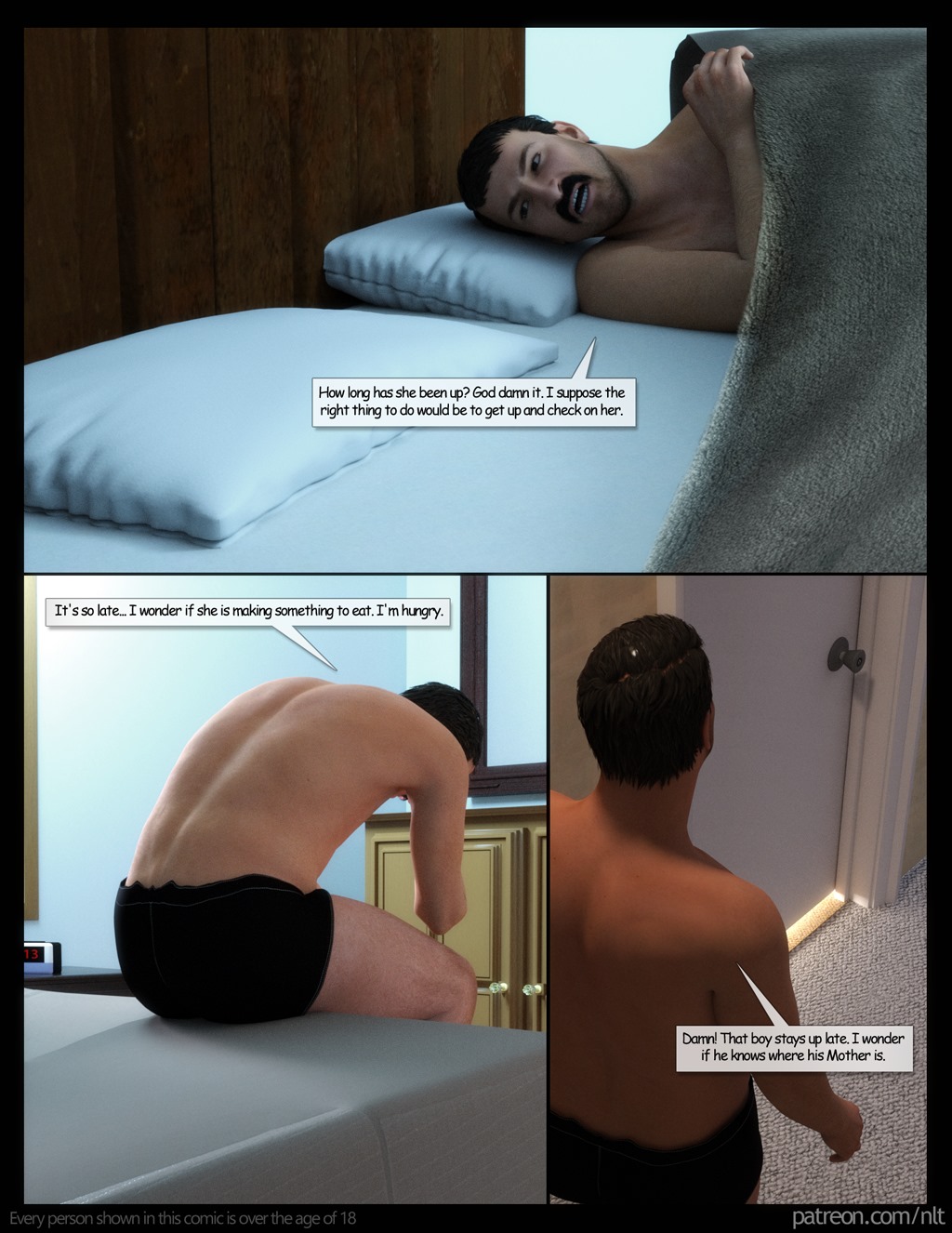 NLT Media – For My Son 3D Porn Comics 033