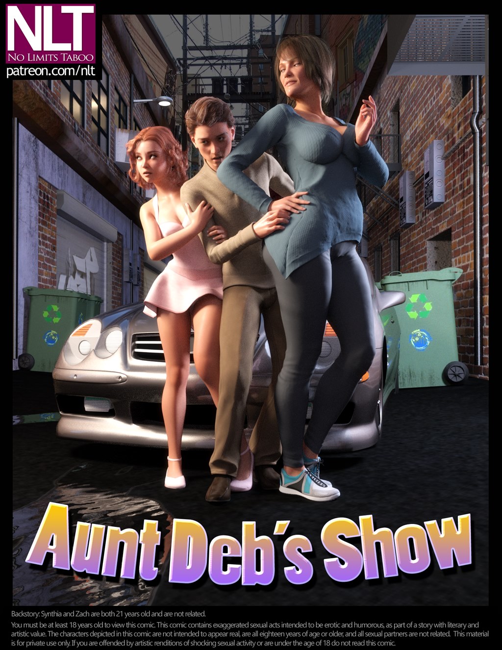 NLT Media- Aunt Debus Show 3D Porn Comics 001
