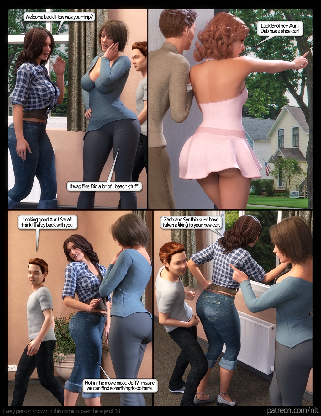 NLT Media- Aunt Debus Show 3D Porn Comics 004