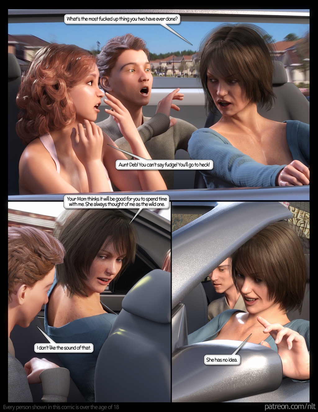 NLT Media- Aunt Debus Show 3D Porn Comics 009