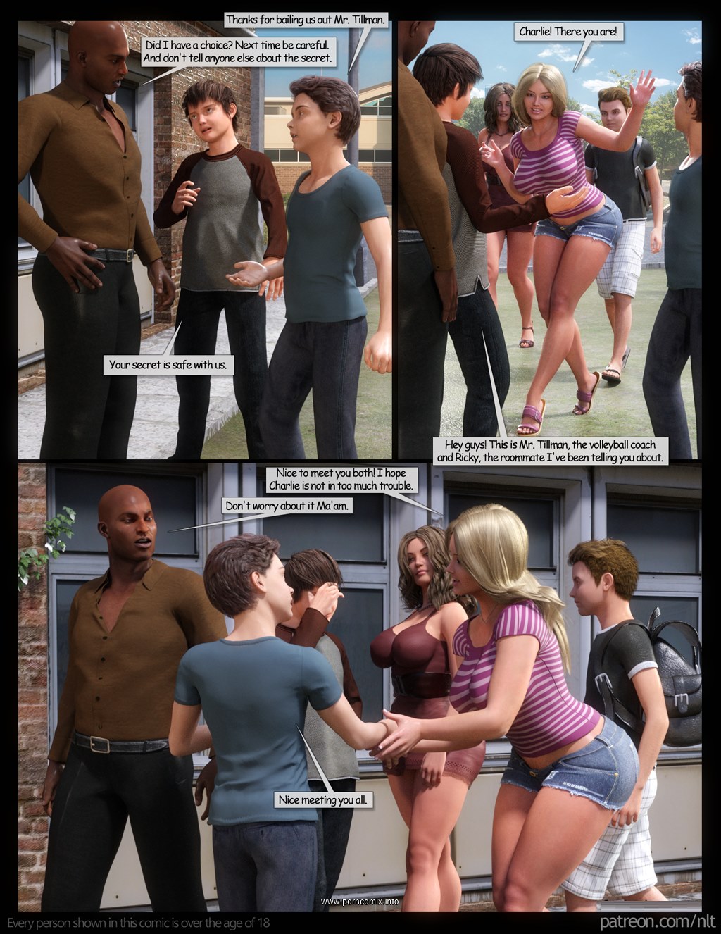 NLT- Mother’s Gangbang  Comics 005