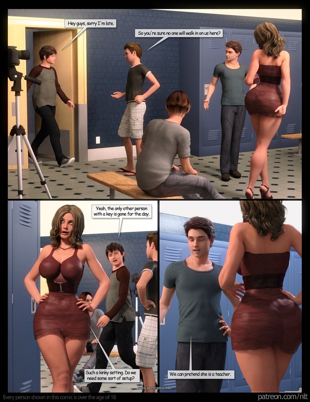 NLT- Mother’s Gangbang  Comics 012