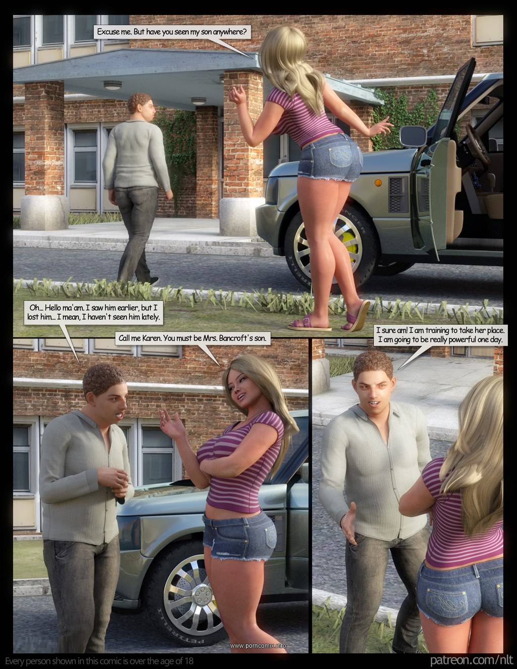 NLT- Mother’s Gangbang  Comics 015