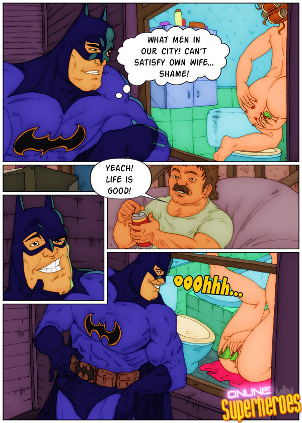 Online Superheroes – Batman Lust Adult Comics 004