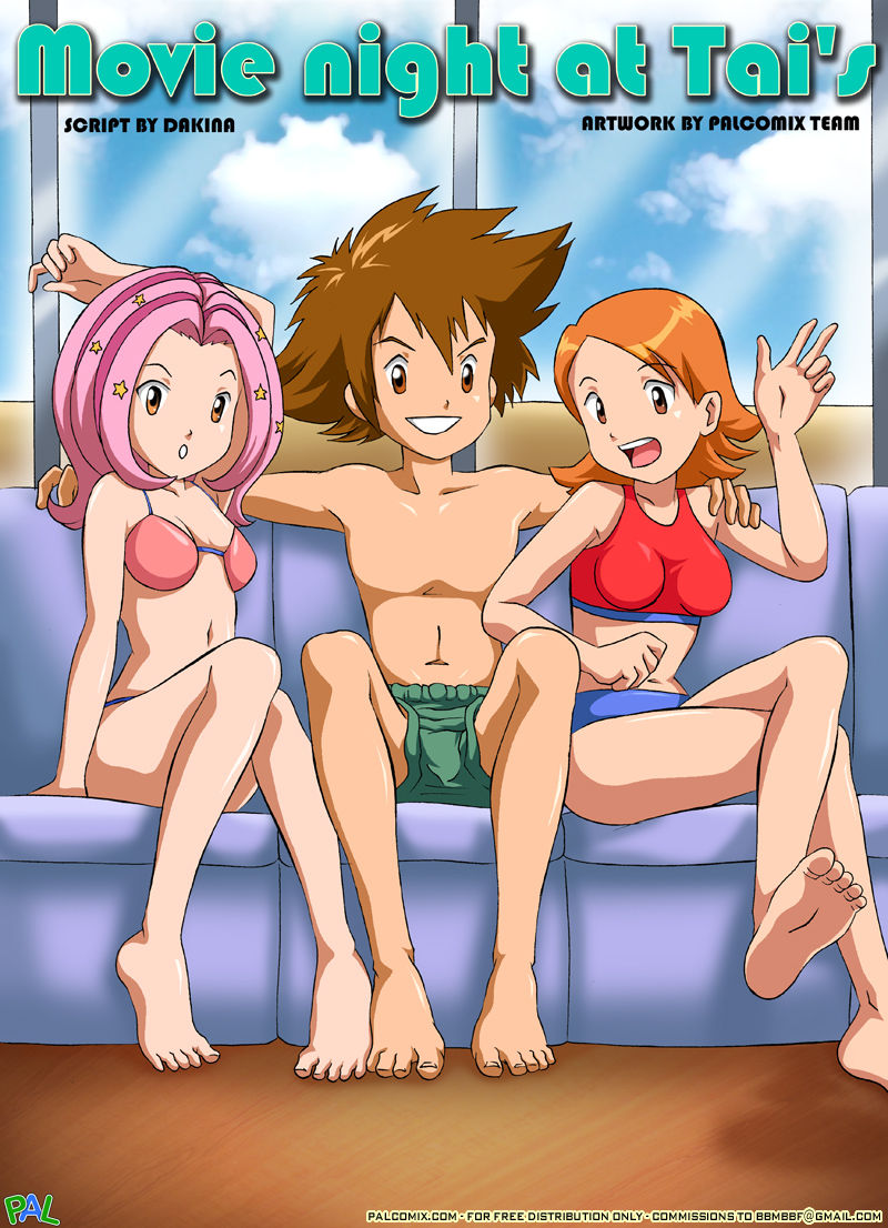 Palcomix – Movie Night at Tai’s  (Porncomics) 001