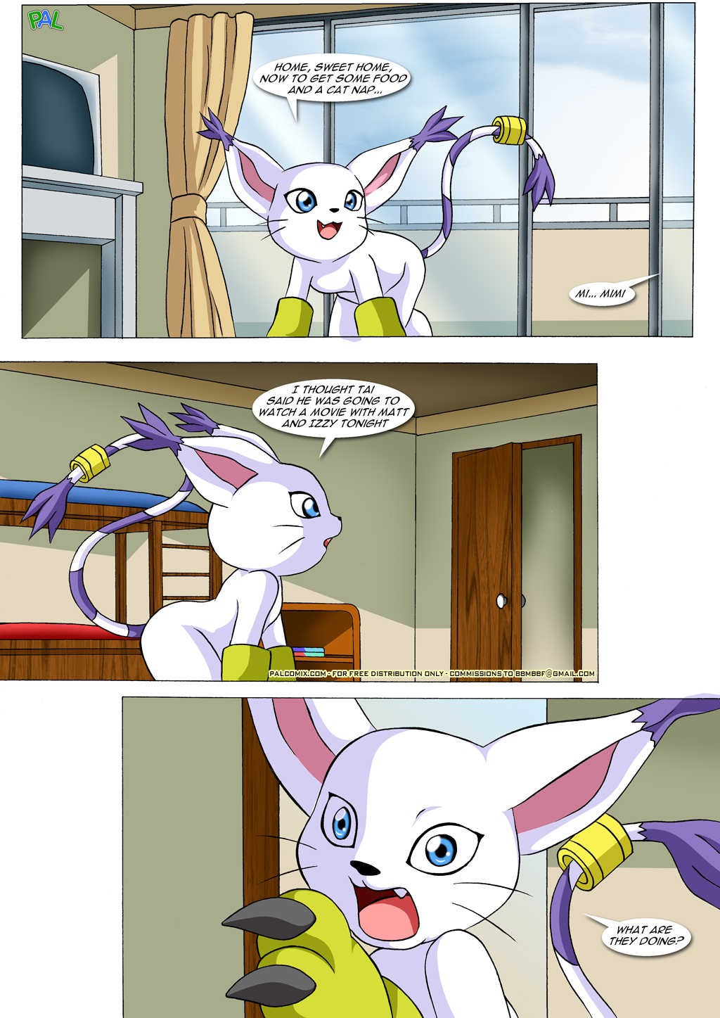Palcomix – Movie Night at Tai’s  (Porncomics) 014