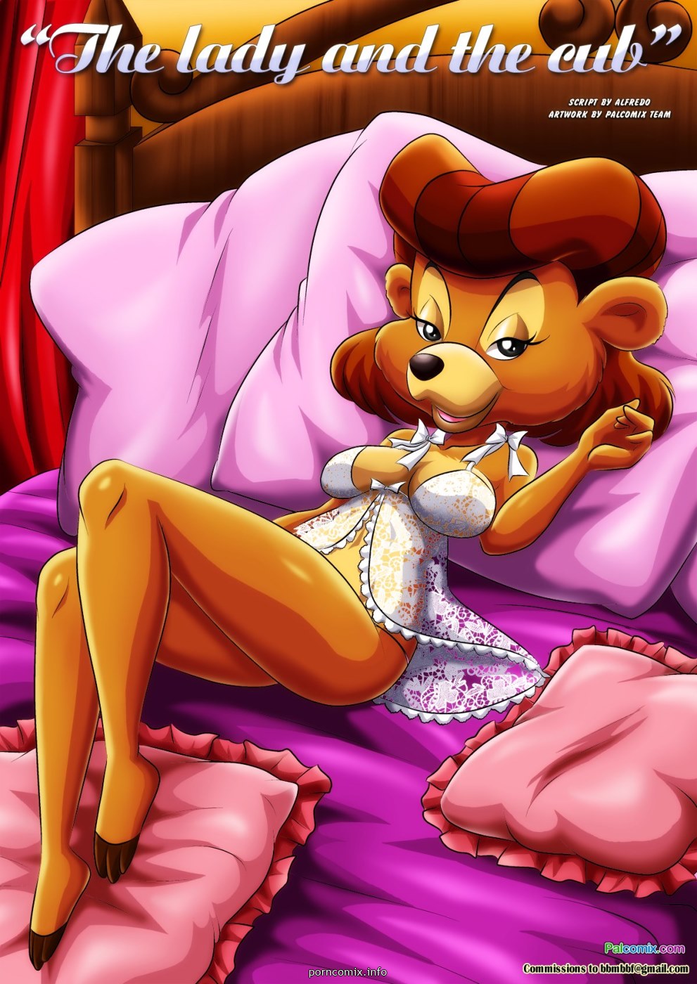 Palcomix – The lady and the cub Furry Comics 001