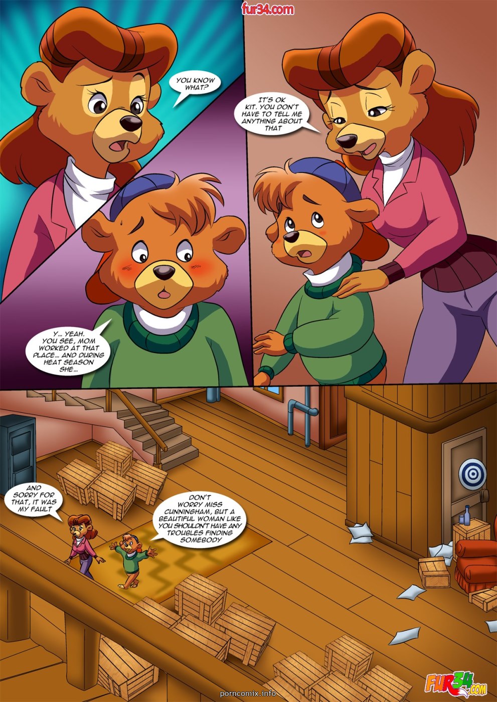 Palcomix – The lady and the cub Furry Comics 005