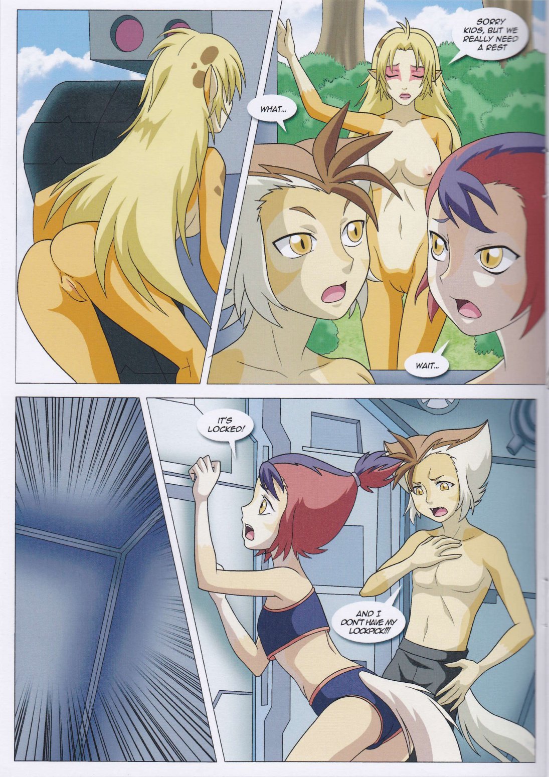 Palcomix- Thundercats – Break Time  (Furry Comics) 007