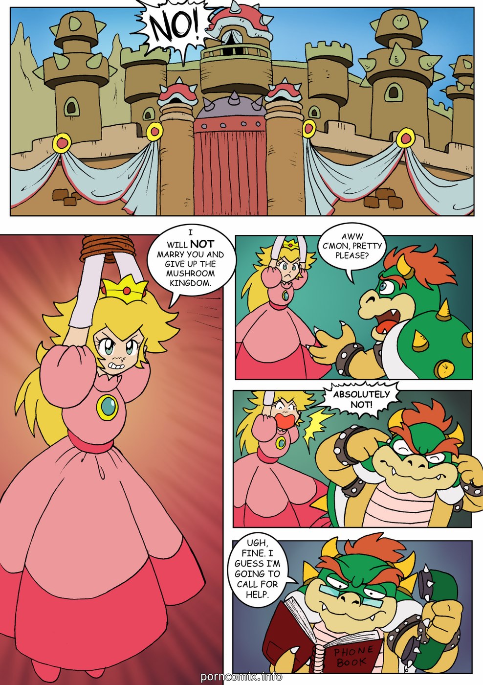 Peach’s Tail of Escape Adult Comics 002