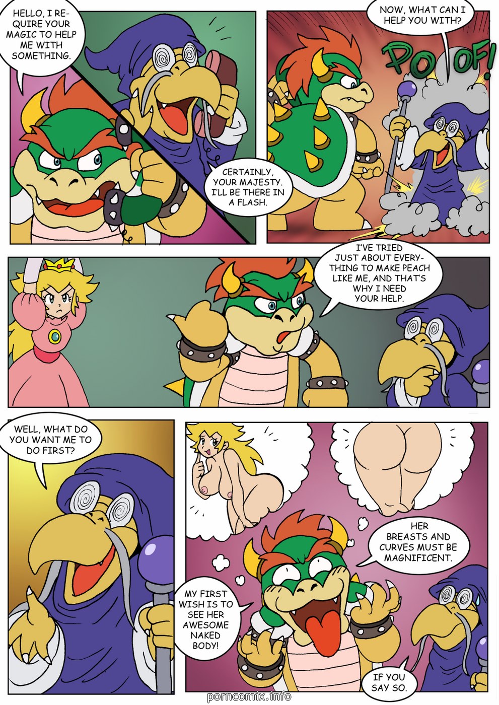 Peach’s Tail of Escape Adult Comics 003