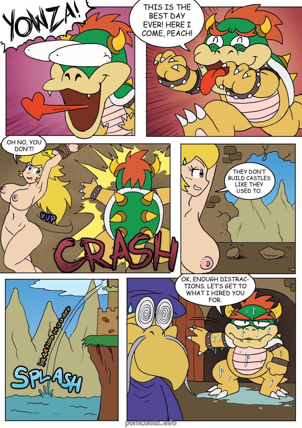 Peach’s Tail of Escape Adult Comics 006