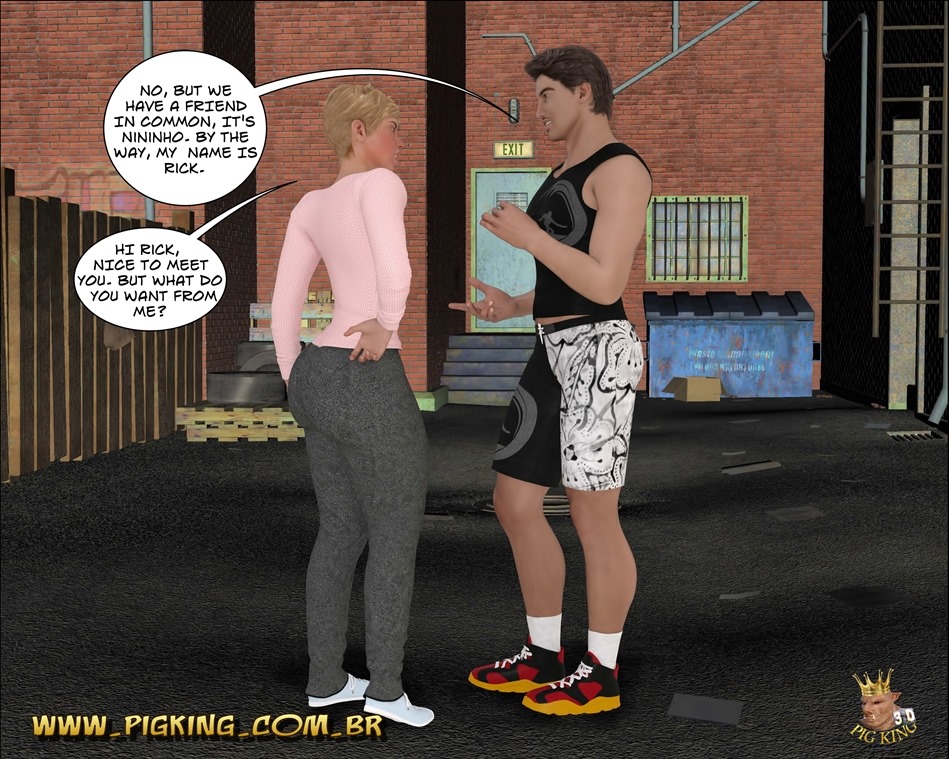 Pig King – Leonard Nininho Long Tongued 3D Porn Comics 002
