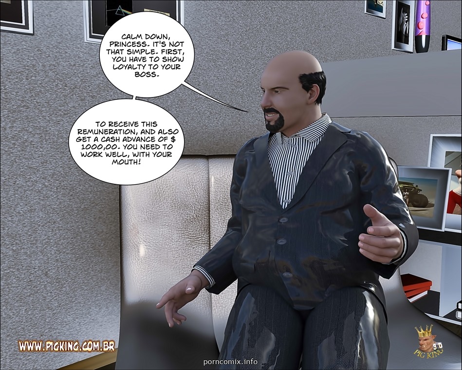 Pig King – No Vacancies! 3D Porn Comics 037