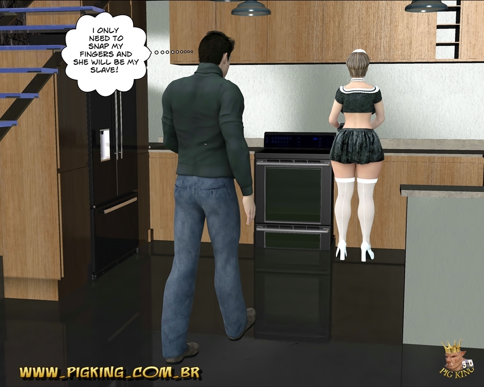 Pig King – The Maid – Hypnosis Adult Comics 016