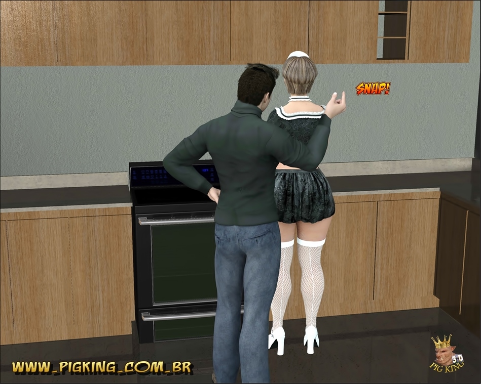 Pig King – The Maid – Hypnosis Adult Comics 017