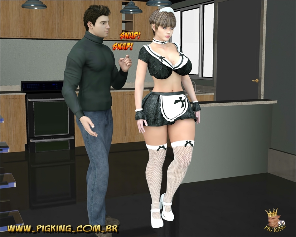Pig King – The Maid – Hypnosis Adult Comics 039