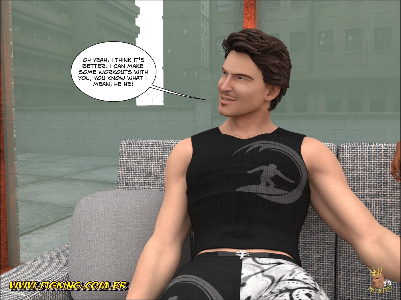 Pigking’s Bar Part 2 3D Porn Comics 003