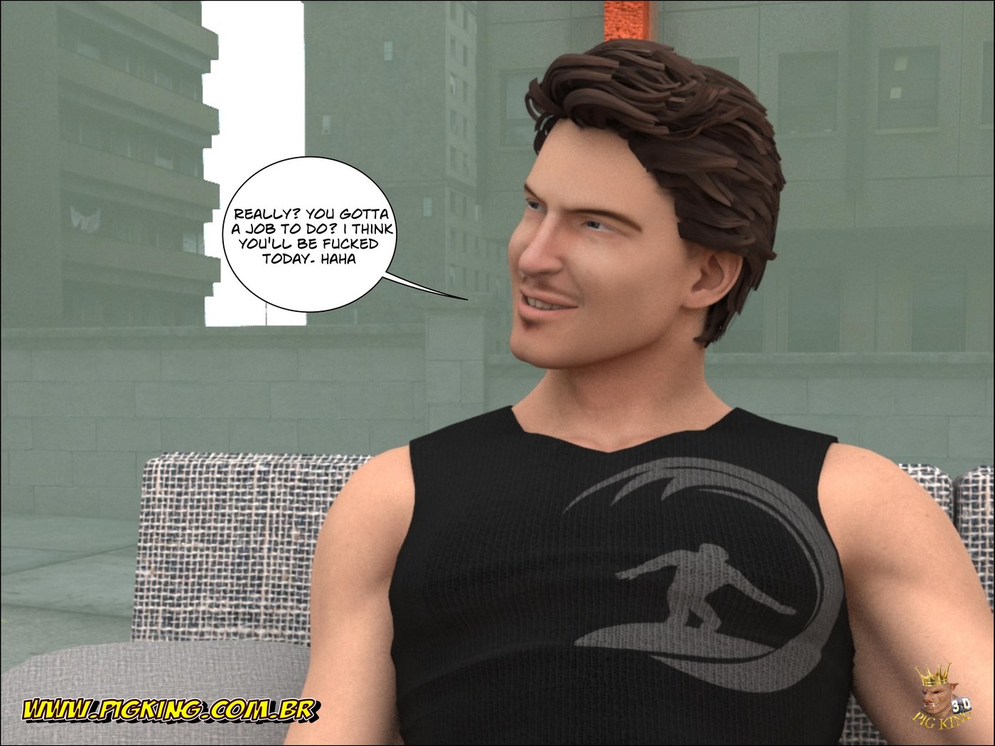 Pigking’s Bar Part 2 3D Porn Comics 006