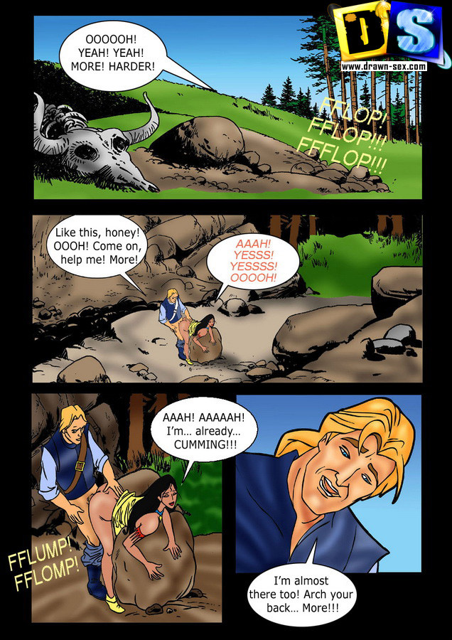 Pocahontas – Traitor  (Adult Comics) 001
