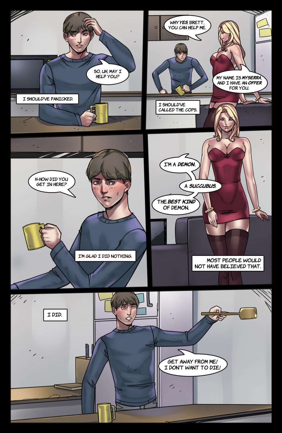 Pop-Lee – The Succubus’ Sub 1 Adult Comics 012