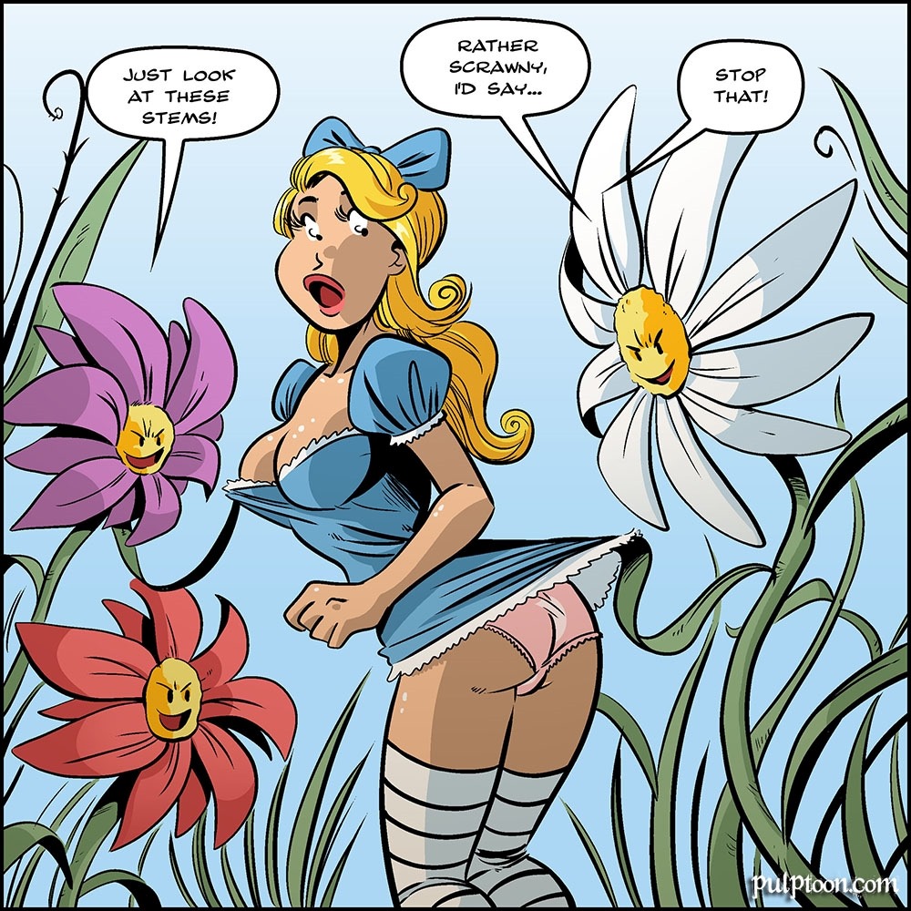 Pulptoon – Curious Alice Adult Comics 003