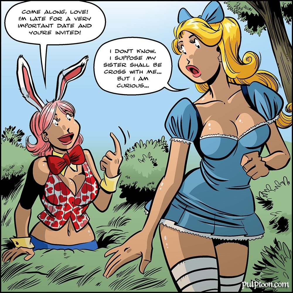 Pulptoon – Curious Alice Adult Comics 006
