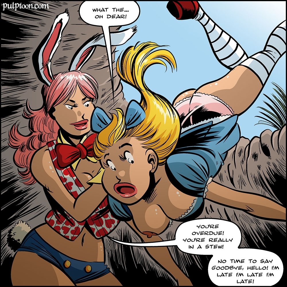 Pulptoon – Curious Alice Adult Comics 007