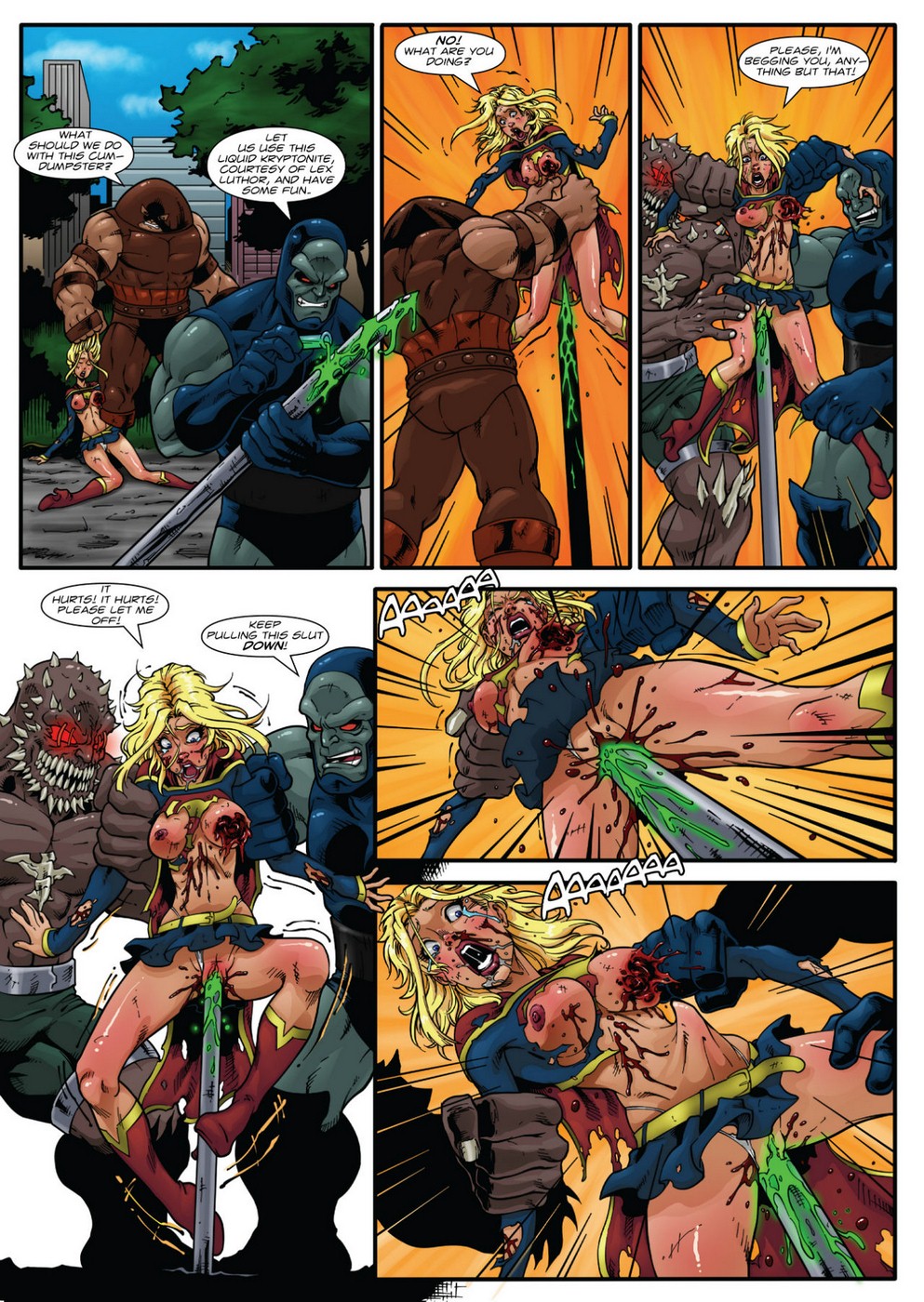 [R-EX] Supergirl’s Last Stand (Superman) Porncomics 004