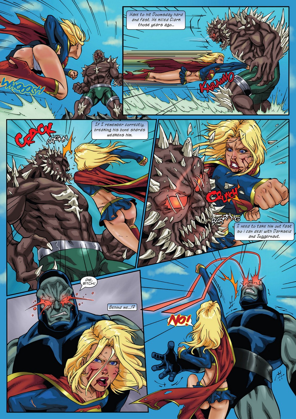 [R-EX] Supergirl’s Last Stand (Superman) Porncomics 006