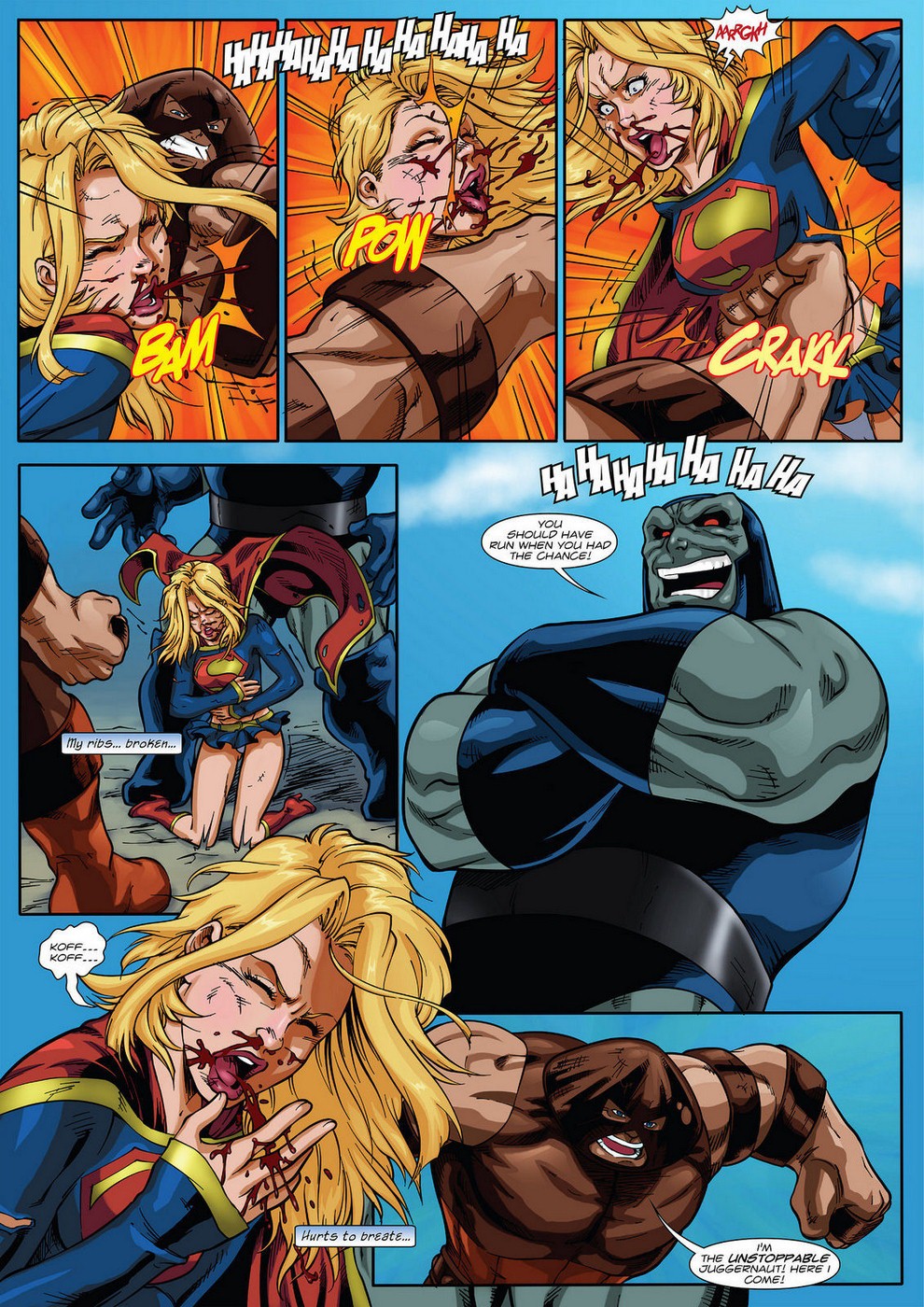 [R-EX] Supergirl’s Last Stand (Superman) Porncomics 008