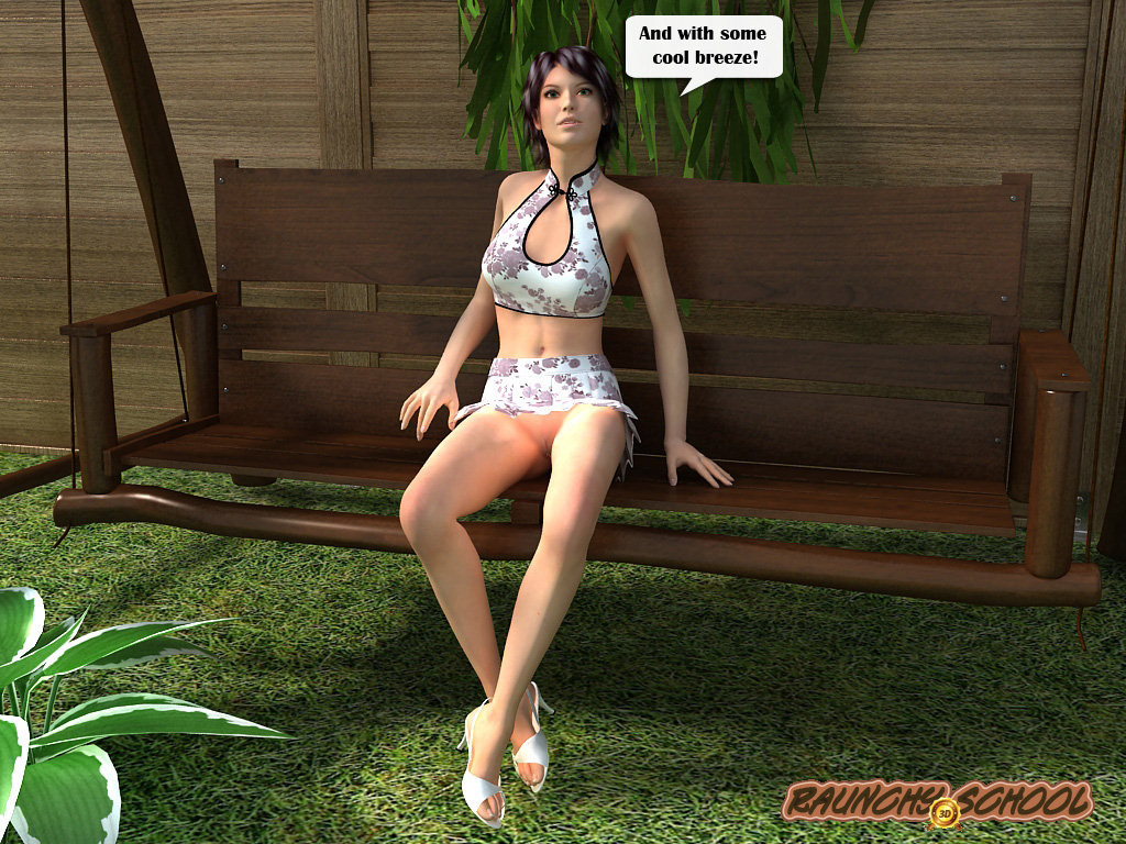 Raunchy School – Barbecue Picnic 3D Porn Comics 008