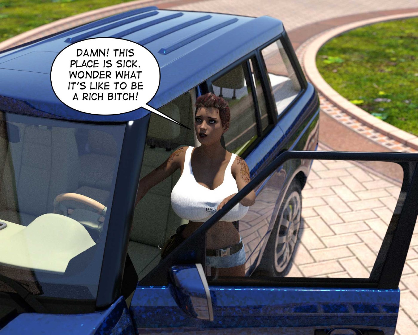 Redrobot3D – Plumbing Service Adult Comics 005