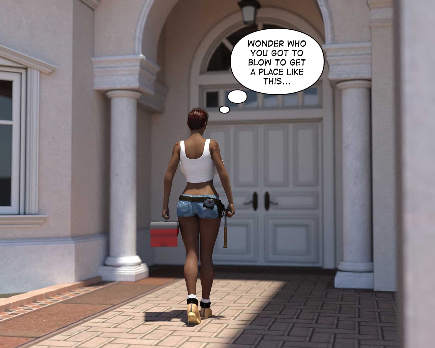 Redrobot3D – Plumbing Service Adult Comics 006
