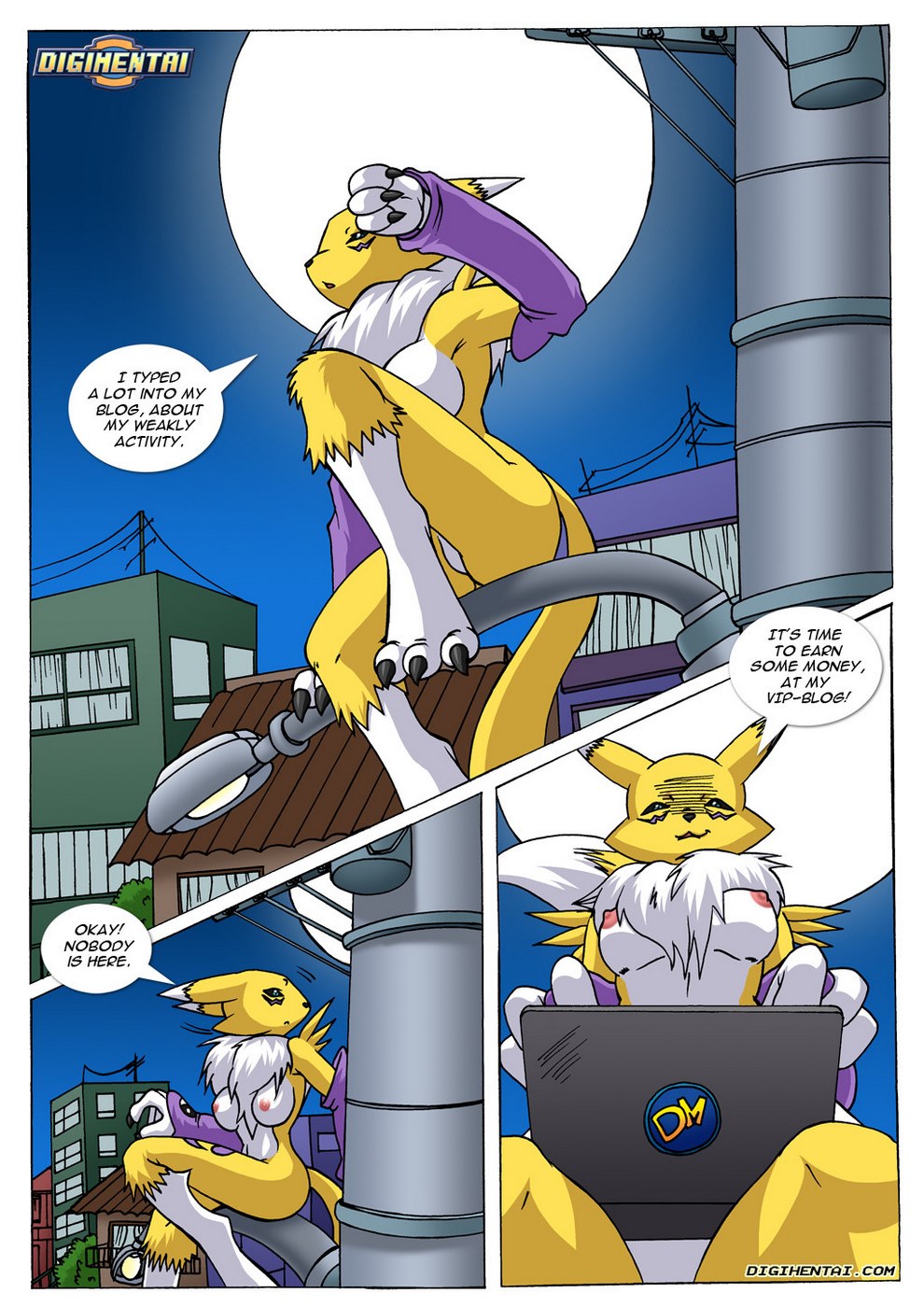 Renamon’s Blog- Digihentai  (Hentai Manga) 002