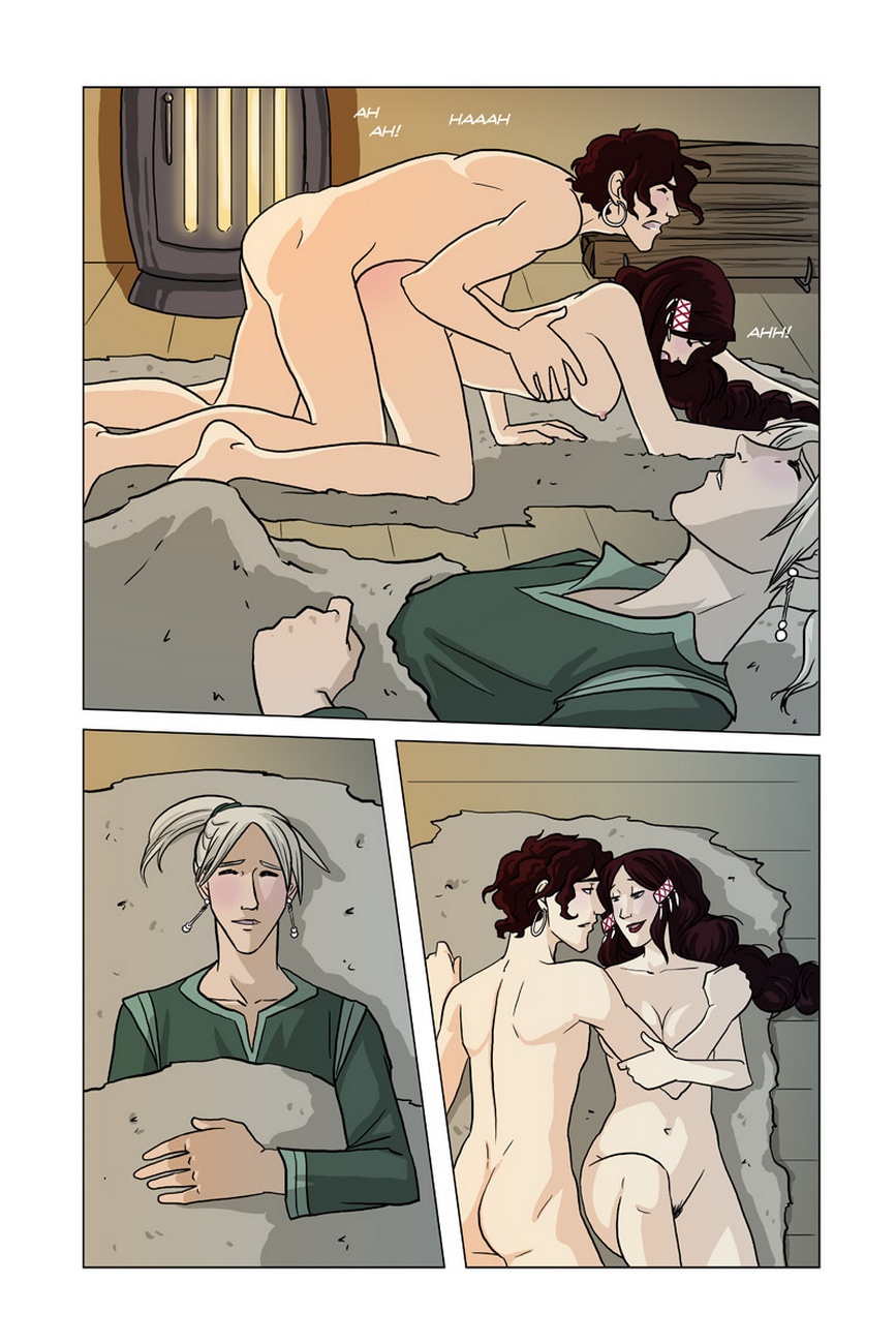 Riding Hood- The Wolf And The Fox Adult Comics 010