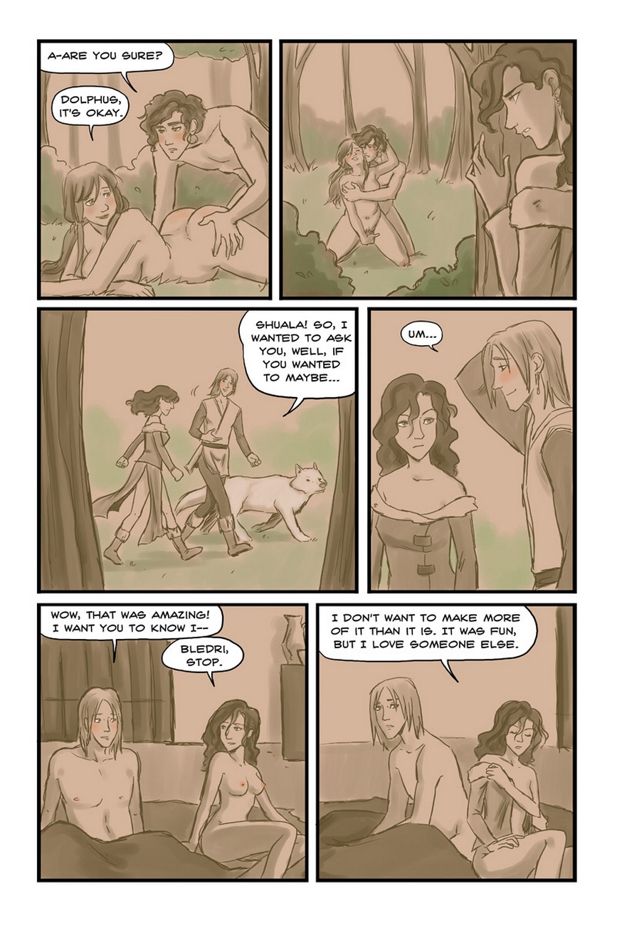 Riding Hood- The Wolf And The Fox Adult Comics 045