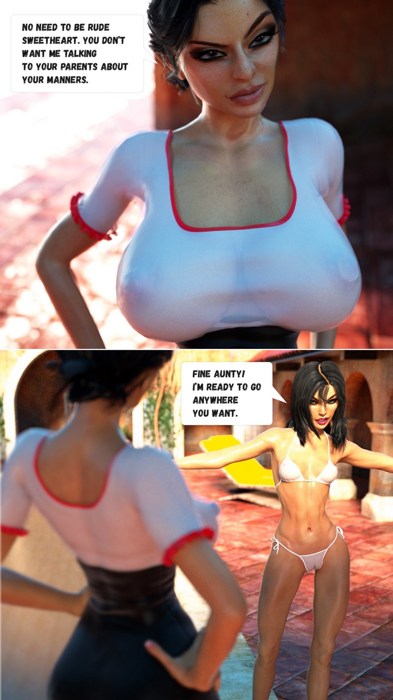 Roman Holiday – Part 2- Smerinka 3D Porn Comics 005